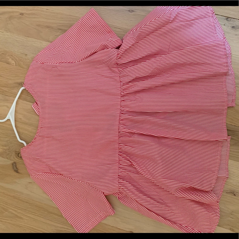 Tie back shirt size S